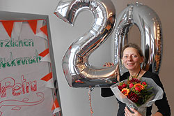Petra Hielscher 20 Jahre bei der Aidshilfe NRW